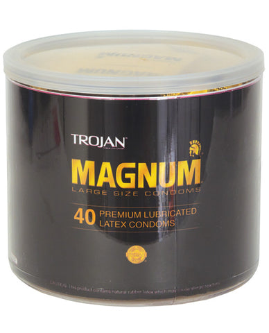 Trojan Magnum Condom - Bowl Of 40