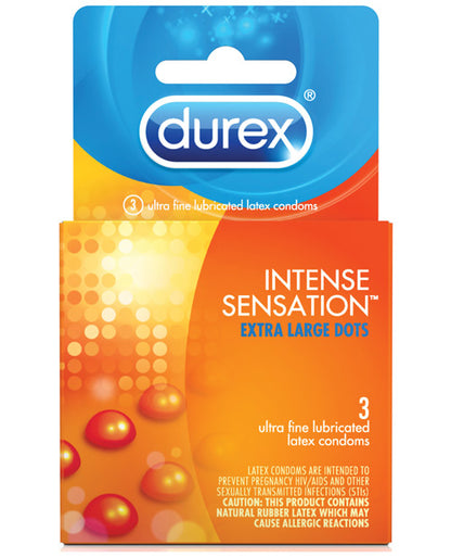 Durex Intense Sensation Condom - Box Of 3 - LUST Depot