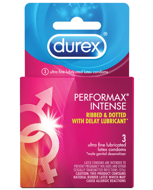 Durex Performance Intense Condom - Box Of 3 - LUST Depot