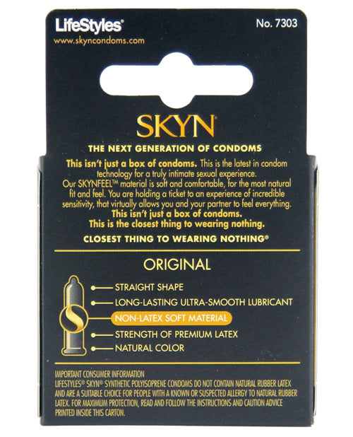 Lifestyles Skyn Non-latex - Box Of 3 - LUST Depot