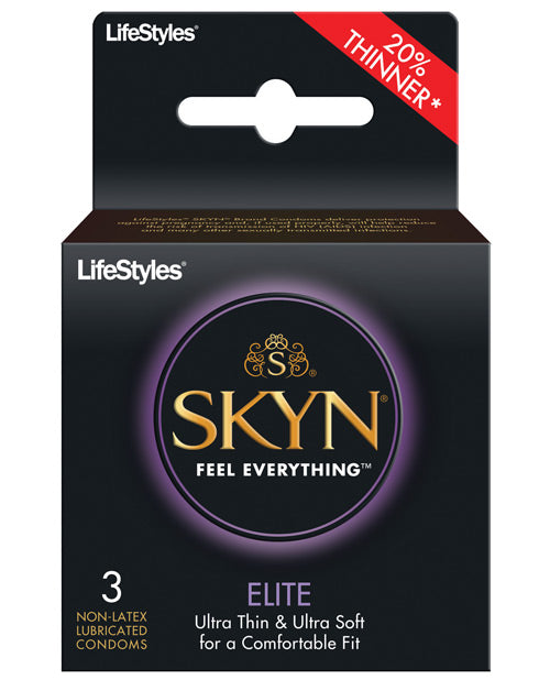 Lifestyles Skyn Elite - Pack Of 3 - LUST Depot