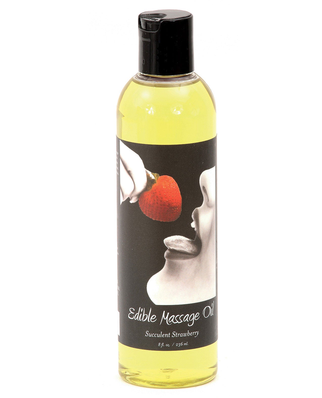 Earthly Body Hemp Edible Massage Oil - 8 Oz Strawberry - LUST Depot