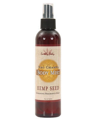 Earthly Body Hemp Seed Moisturizing Body Mist - 8 Oz Nag Champa