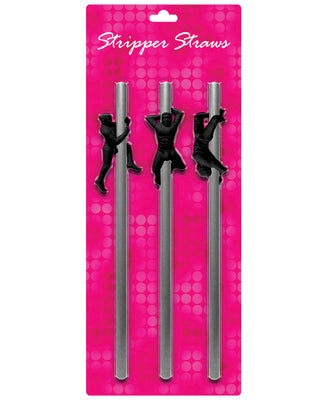 Groom To Be Stripper Straws