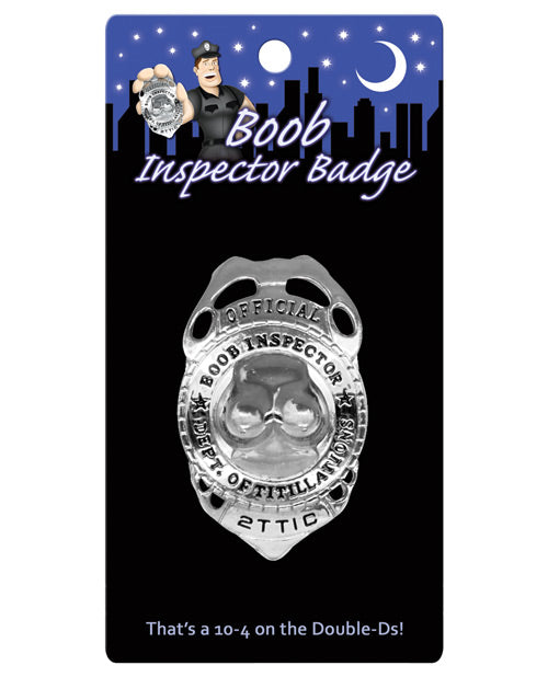 Boob Inspector Badge - LUST Depot