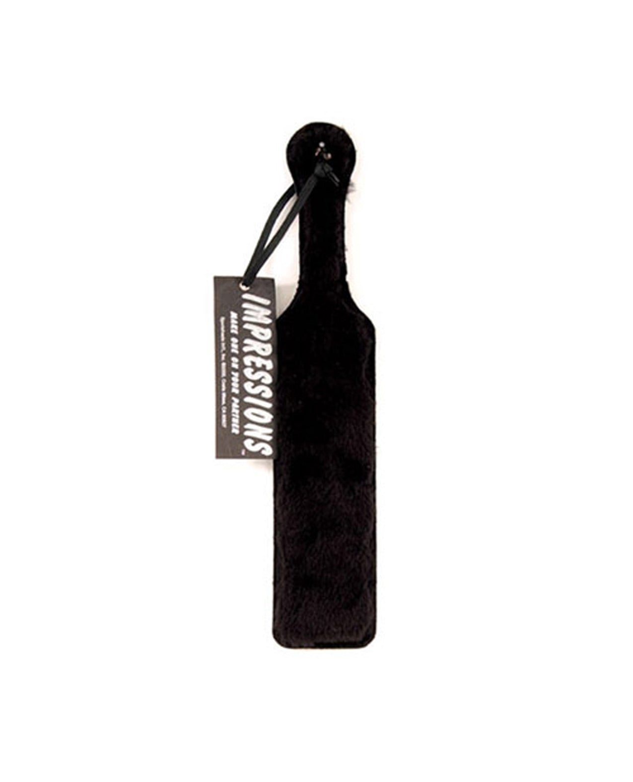 Sportsheets Leather Paddle W-black Fur - LUST Depot