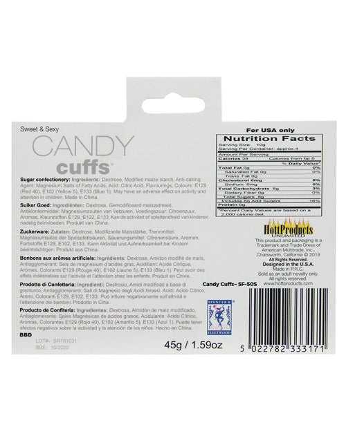 Candy Cuffs - LUST Depot