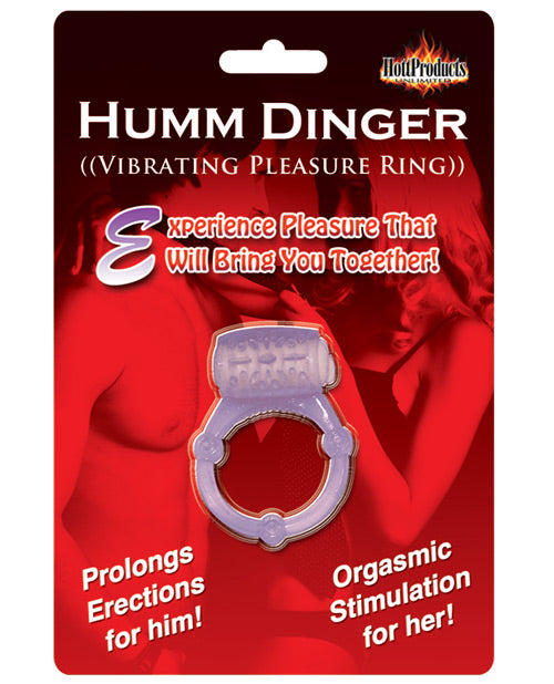 Humm Dinger Vibrating Cockring - Purple - LUST Depot