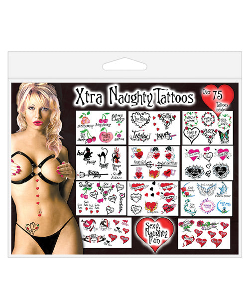 Xtra Naughty Tattoos - Over 75 Tattoos - LUST Depot