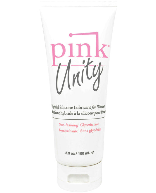 Pink Unity Hybrid Silicone Based Lubricant - 3.3 Oz Tube - LUST Depot