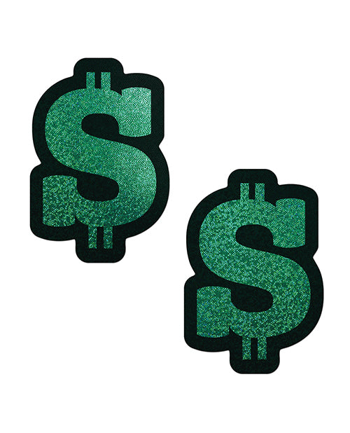 Pastease Premium Glitter Dollar Sign - Green O/s - LUST Depot