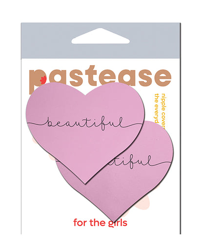 Pastease Premium Heart Beautiful - Pink O/s - LUST Depot