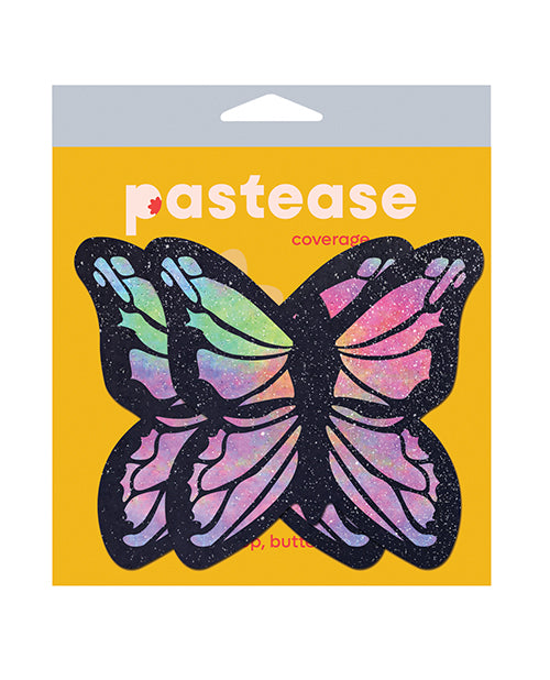 Pastease Coverage Twinkle Velvet Butterfly - Rainbow O/s - LUST Depot