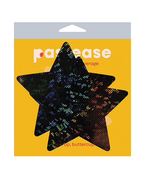 Pastease Coverage Disco Star - Black O/s - LUST Depot