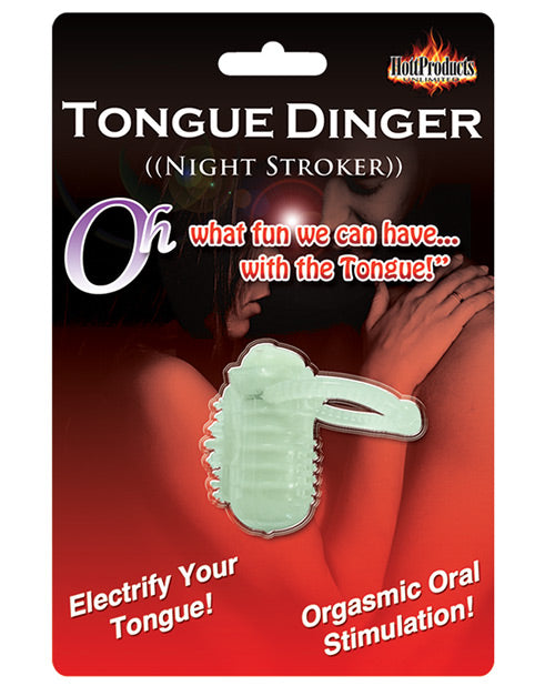 Tongue Dinger - Glow In The Dark Night Stroker - LUST Depot