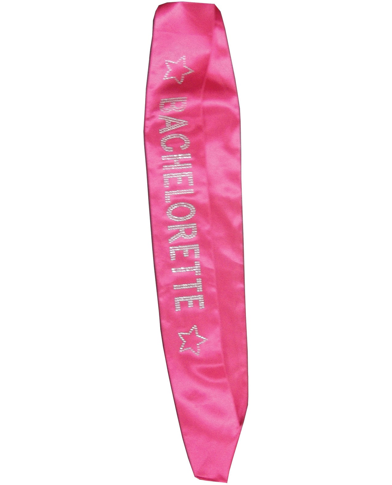 Bachelorette Sash W-crystals - Hot Pink - LUST Depot