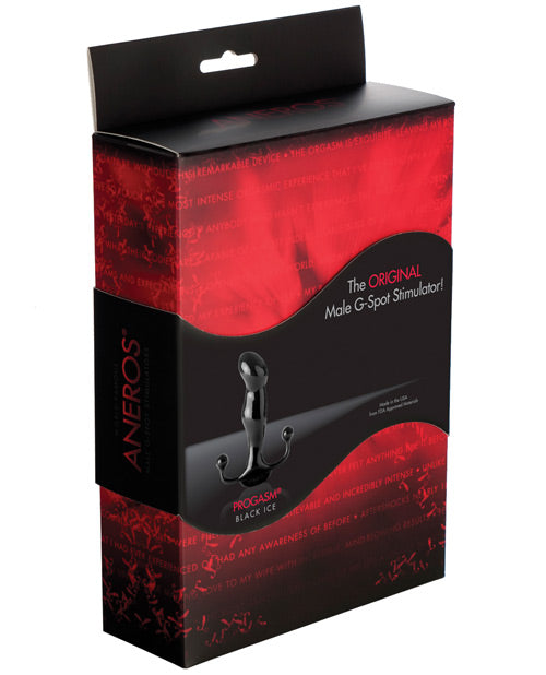 Aneros Prostate Stimulator - Progasm Black Ice - LUST Depot