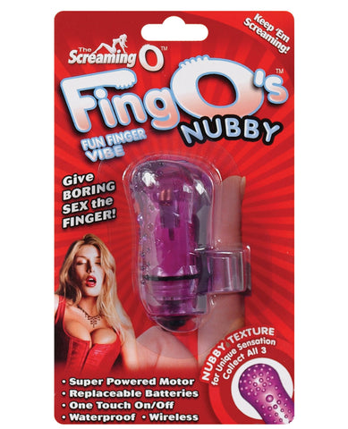 Screaming O Fingo's - Nubby Purple