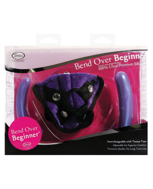 Tantus Bend Over Beginner Ppa W-harness - Purple - LUST Depot