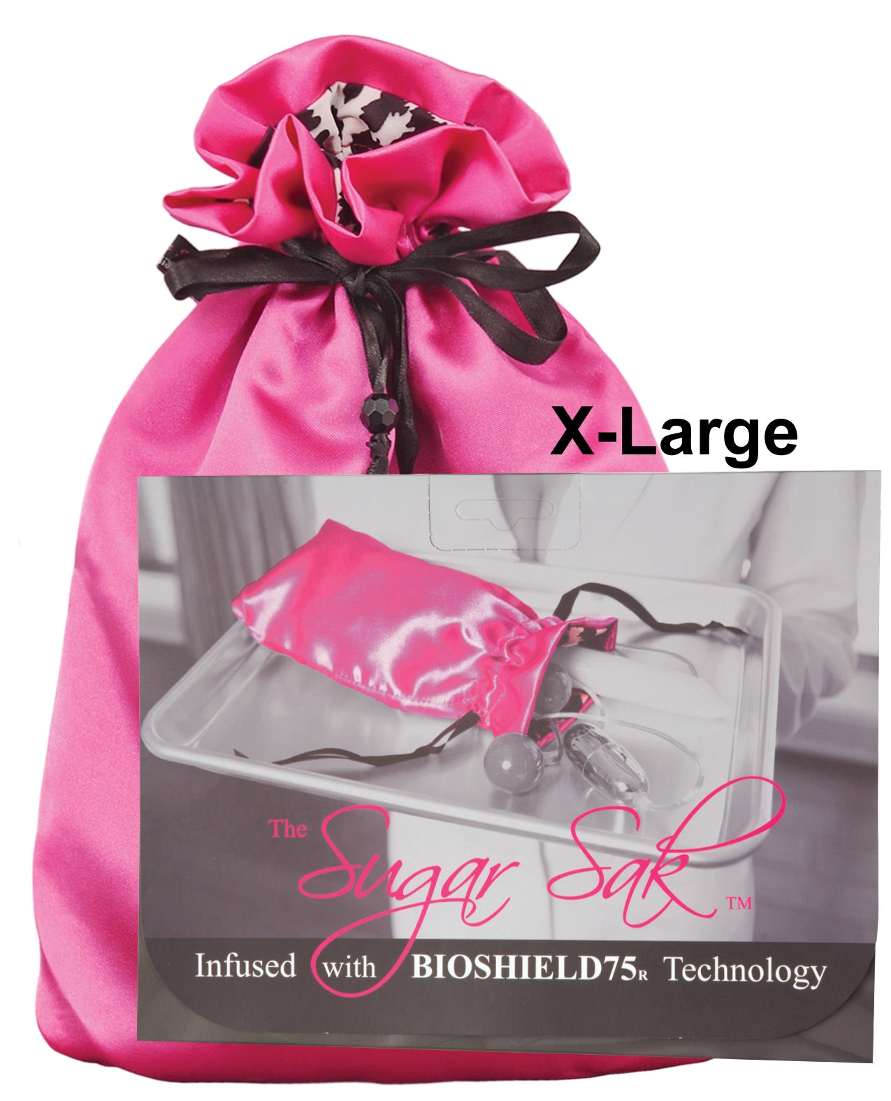 Sugar Sak Anti-bacterial Toy Bag X Large - Pink - LUST Depot