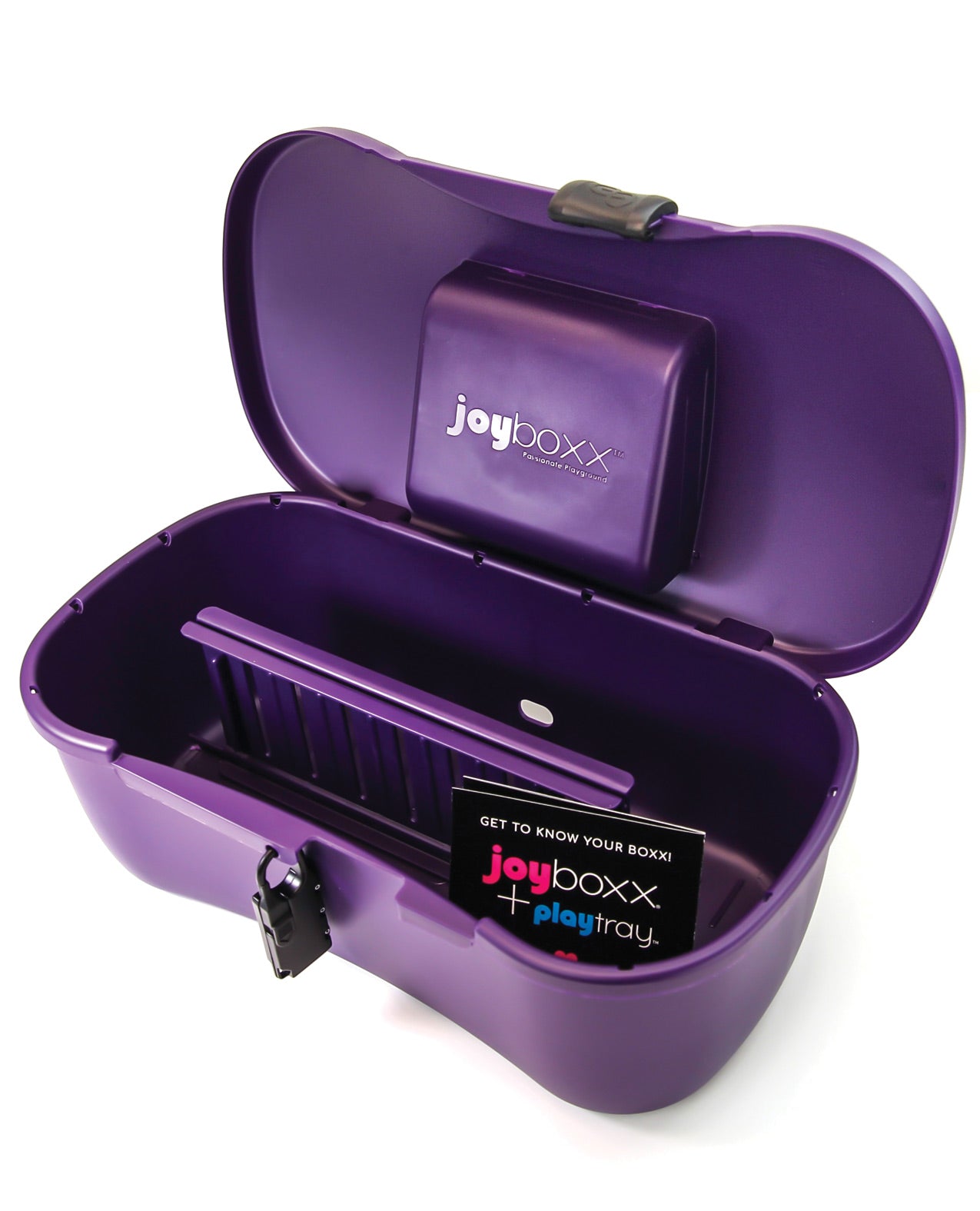 New Joyboxx Hygienic Adult Toy Storage System - Purple - LUST Depot