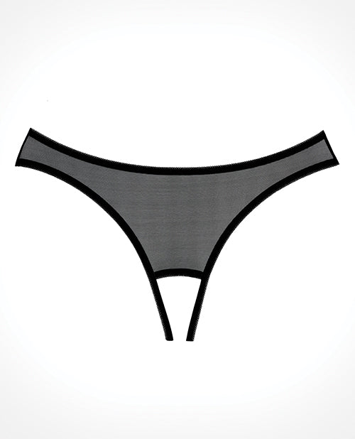 Adore Expose Panty Black O/s - LUST Depot