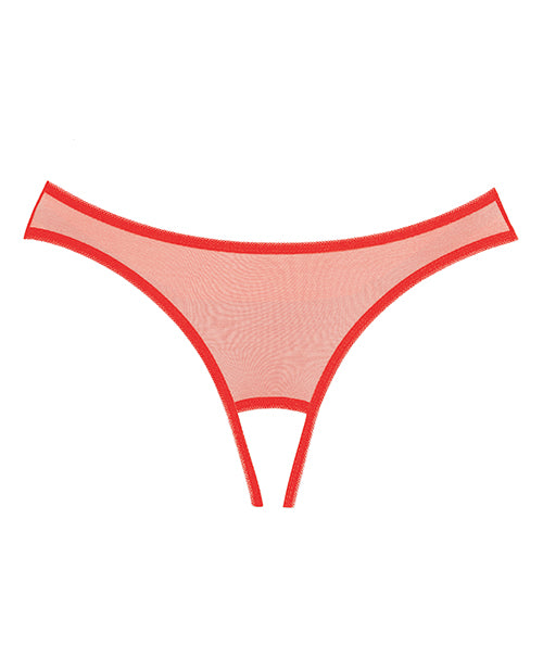 Adore Expose Panty Red O/s - LUST Depot