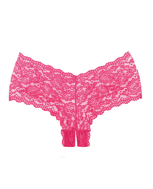 Adore Candy Apple Panty Hot Pink O/s - LUST Depot