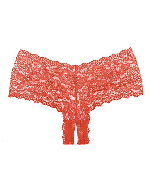 Adore Candy Apple Panty Red O/s - LUST Depot