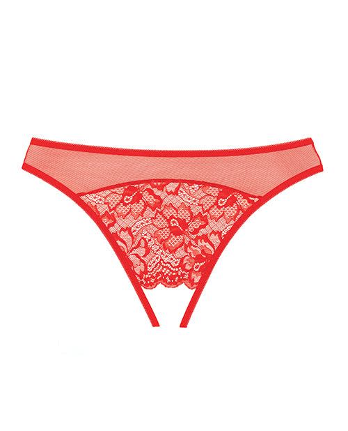 Adore Just A Rumor Panty Red O/s - LUST Depot