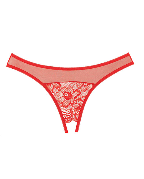 Adore Just A Rumor Panty Red O/s - LUST Depot