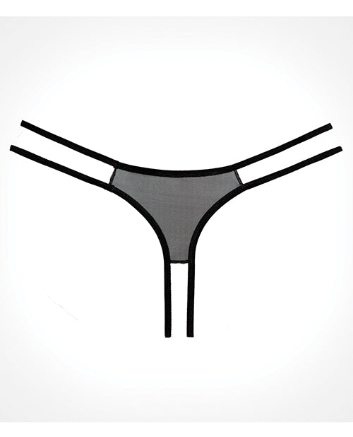 Adore Sweet Honey Panty Black O/s - LUST Depot