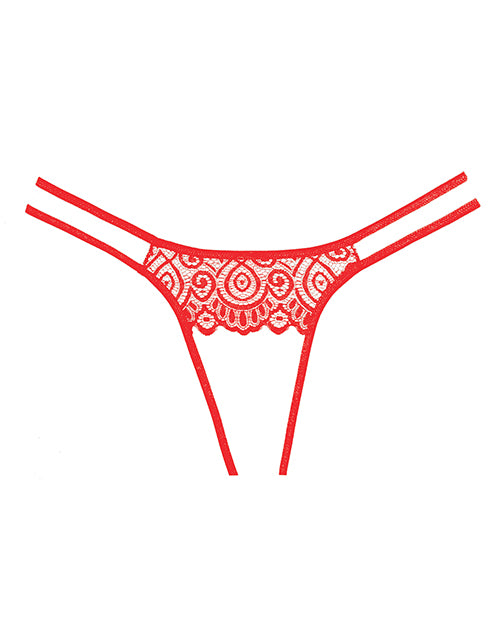 Adore Lovestruck Panty Red O/s - LUST Depot