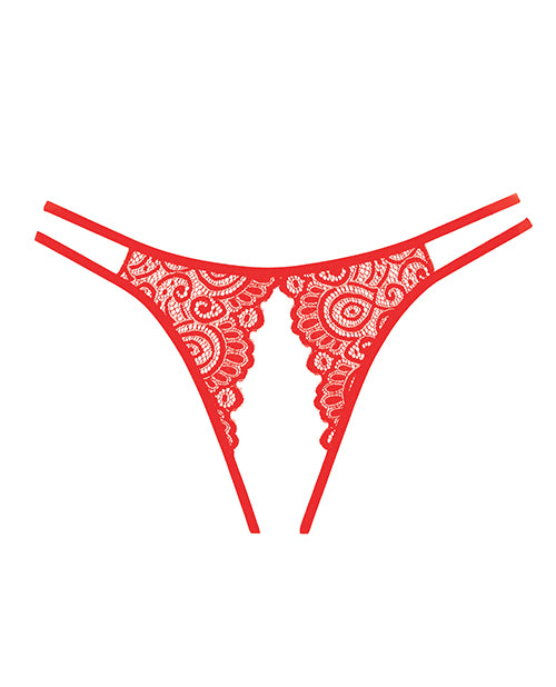 Adore Lovestruck Panty Red O/s - LUST Depot