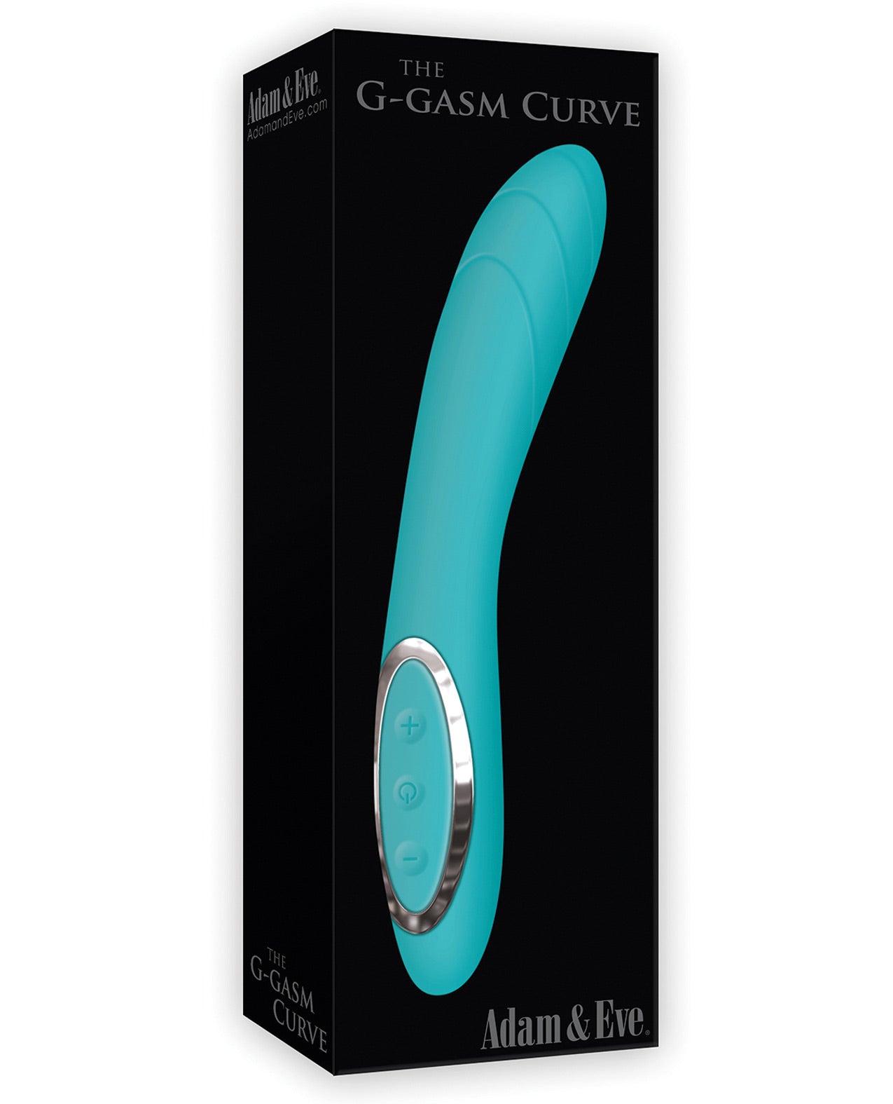 Adam & Eve G Gasm Curve Rechargeable Vibrator - Teal - LUST Depot