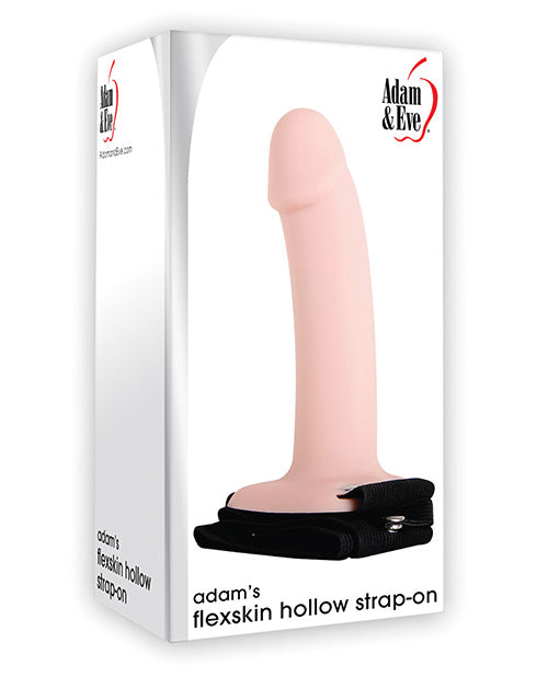 Adam & Eve Soft Hollow Strap On - Flesh - LUST Depot