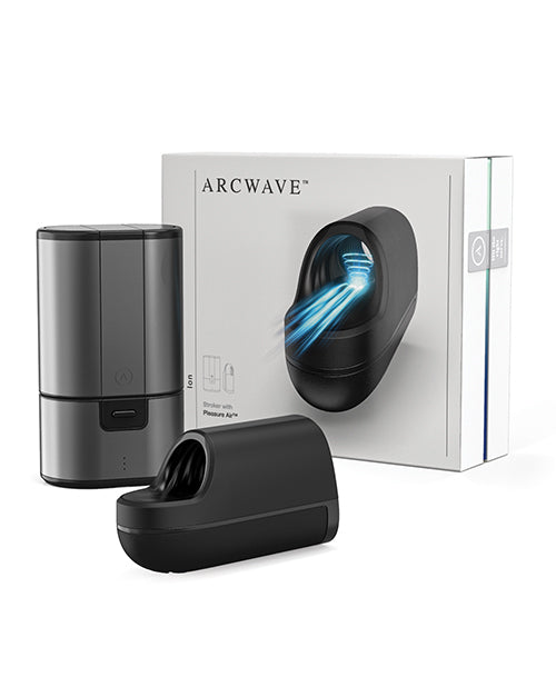 Arcwave Ion Pleasure Air Masturbator - Black - LUST Depot