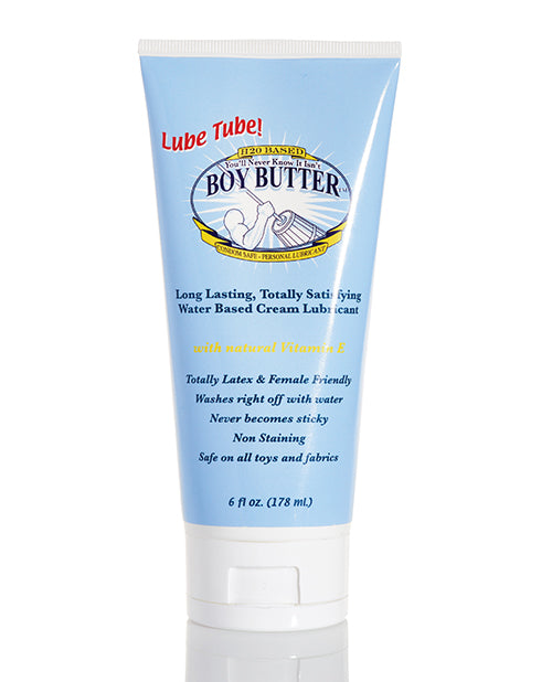 Boy Butter H2o Lube Tube - 6 Oz - LUST Depot