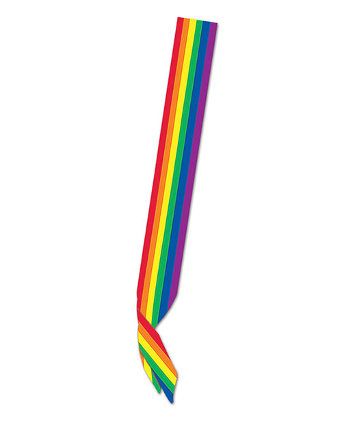 Pride Satin Sash - Rainbow - LUST Depot