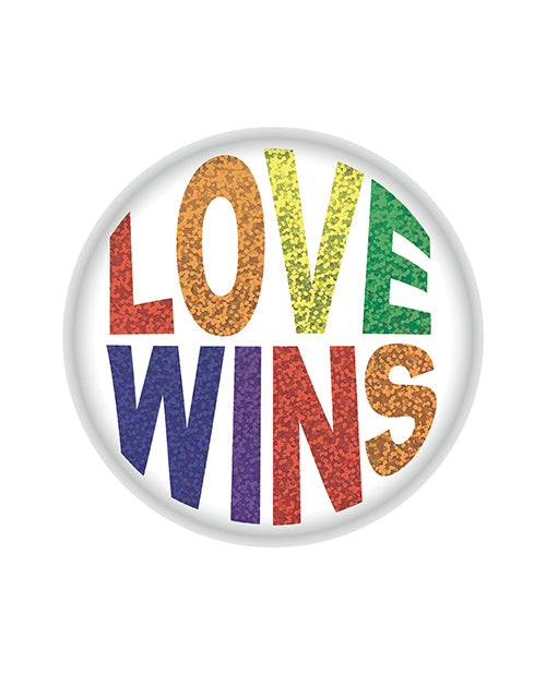 Love Wins Button - LUST Depot