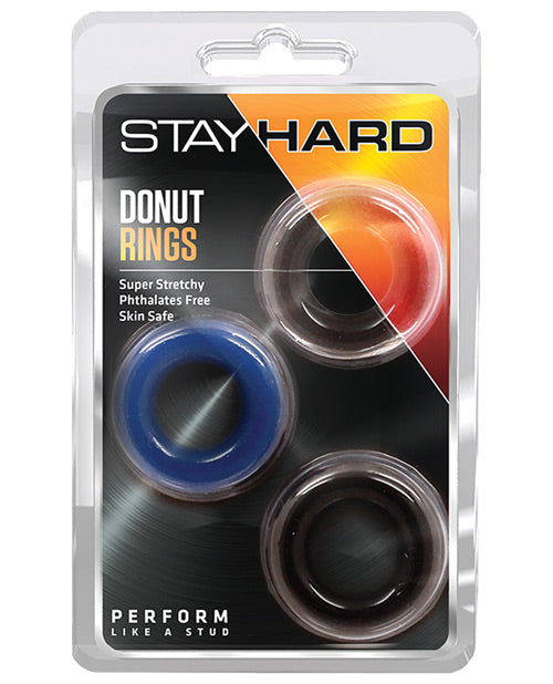 Blush Stay Hard Donut Rings 3 Pack - LUST Depot