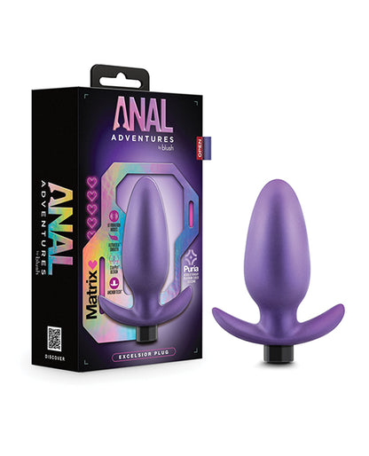 Blush Anal Adventures Matrix Excelsior Plug - Astro Violet - LUST Depot