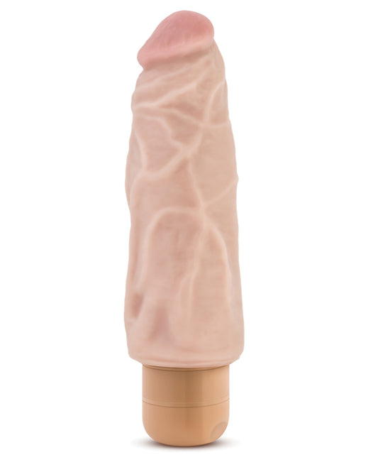 Blush Dr. Skin Vibe 7" Dong #9 - Beige - LUST Depot