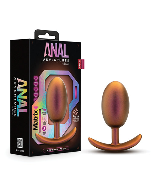 Blush Anal Adventures Matrix Neutron Plug - Copper - LUST Depot