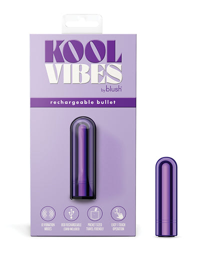 Blush Kool Vibes Mini Rechargeable Bullet - Grape