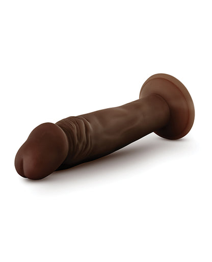 Blush Dr. Skin Plus 6" Posable Dildo - Chocolate - LUST Depot