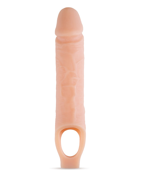 Blush Performance Plus 10" Silicone Cock Sheath Penis Extender - Flesh - LUST Depot