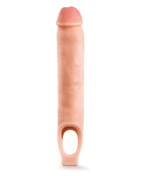 Blush Performance Plus 11.5" Silicone Cock Sheath Penis Extender - Flesh - LUST Depot