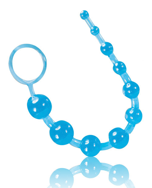 Blush B Yours Basic Anal Beads - Blue - LUST Depot