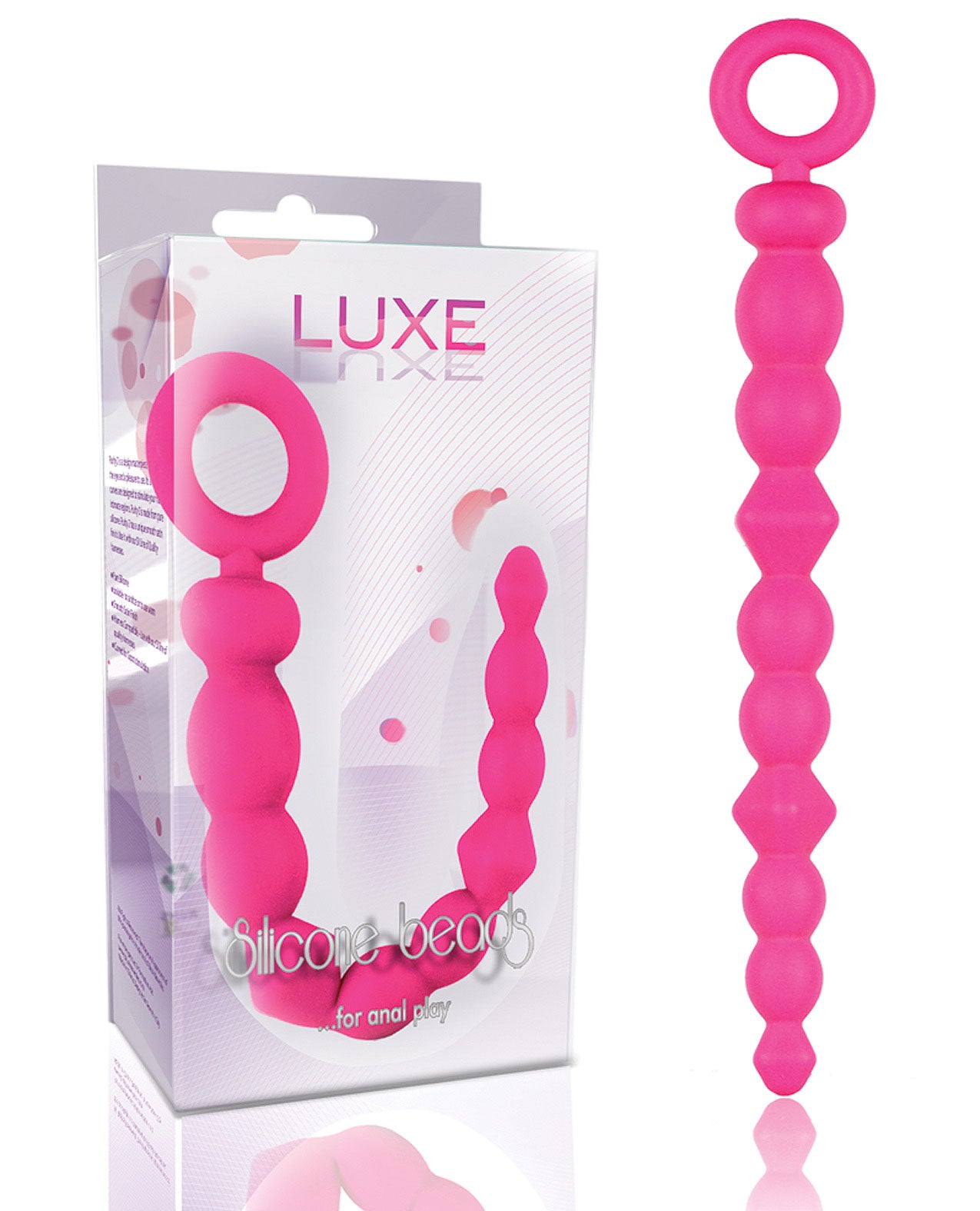 Blush Luxe Silicone Beads - Pink - LUST Depot